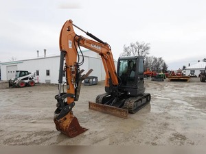 Precio barato EPA Motor Excavadora Usado Mini Excavadora sobre orugas Caso CX60C Mini Excavadora para la venta - Product Image 6