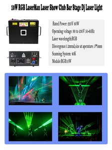 10W <span class=keywords><strong>Laserman</strong></span> intégré Pangolin FB4 RGB Animation Laser Light 10W Laser man Show - Product Image 6