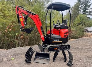 ENVÍO GRATIS TPM16 EPA CE Motor 1,2 Ton 13.5HP mini excavadora Eaton Cilindro hidráulico Núcleo Motor Bomba Caja de cambios Engranaje PLC - Product Image 4