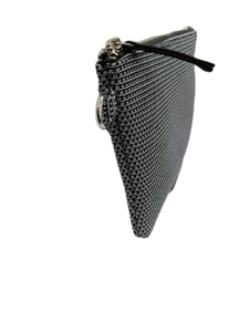 Nouveau portefeuille noir élégant de voyage pour l'extérieur Pochette à monnaie en polyester recyclé avec logo personnalisé et design brodé à fermeture éclair Imperméable - Product Image 2