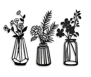 Conceptions d'art mural en fer écologiques faites avec des pratiques durables, idéales pour les propriétaires soucieux de la nature - Product Image 2