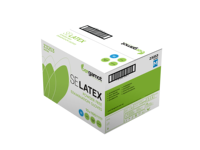 Gant médical jetable en latex avec CE de Malaisie-Gant sans poudre en latex