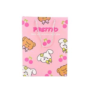 Sac en papier cadeau de luxe personnalisable Prettyo, sacs d'emballage élégants et écologiques avec poignée pour boutique, shopping (Style 01) - Product Image 2