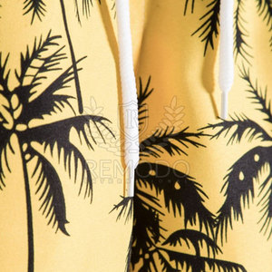 บริการ OEM กางเกงชายหาดผู้ชาย ผ้าฝ้าย 100% สีพื้น สวมใส่สบาย แห้งเร็ว เอวยางยืด ราคาดีที่สุด มีสินค้าในสต็อก - Product Image 4