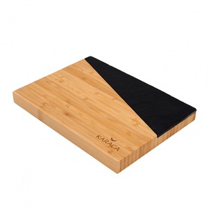 Tabla de cortar de madera de moda con artesanía resistente y aspecto elegante para hacer que la preparación de la cocina sea fácil y elegante - Product Image 2