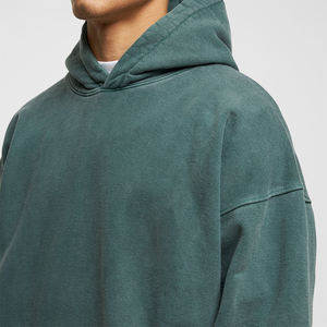 Sudadera con Capucha de Felpa de Alta Calidad MOVATEXTILE Basics, OEM, Talla Grande, Lisa, Informal, para Hombre, Fabricante de Sudaderas Gruesas - Product Image 4