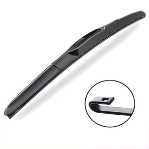 Essuie-glace sans cadre de type YTK U 2025, 24 pouces, sans os, pour pare-brise de Civic Ford Accord - Product Image 1