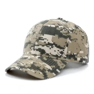 Diseño de logotipo personalizado Gorras de béisbol de caza del desierto para hombres Gorras de camuflaje con imagen elegante - Product Image 1
