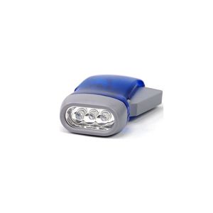 Torcia portatile a 3 LED caricata a mano-prodotto promozionale