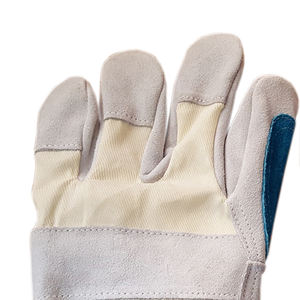 Gants de travail en cuir avec double paume pour la durabilité Gants industriels à double paume pour les mécaniciens et les constructeurs - Product Image 4