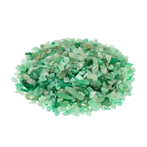 Cristal vert puce d'aventurine pierre en vrac puces de pierres précieuses brutes puce de pierre dégringolée cristal de guérison naturel graviers cailloux agate - Product Image 3