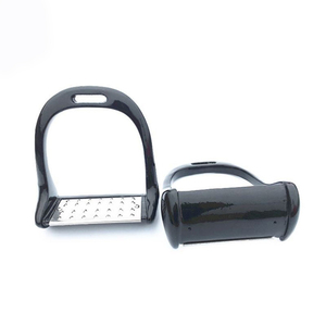 Paires d'étriers de sécurité professionnels pour l'équitation, en plastique durable, design antidérapant, protection de la cheville - Product Image 3