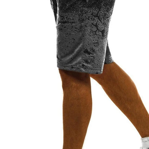 Shorts al por Mayor con Lavado Ácido DTG Personalizados, 100% Algodón, Estilo Urbano Holgado, Ecológicos, Color Sólido, Estilo Hip Hop, Aspecto Desgastado - Product Image 6