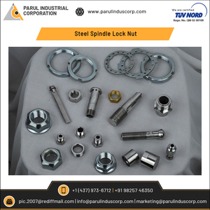 Écrous de blocage industriels de broche en acier personnalisés de qualité supérieure polis à bas prix en gros zingués pour les acheteurs en vrac indiens - Product Image 3