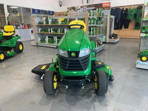 รถตัดหญ้ามือสอง ยี่ห้อ John Deere รุ่น X380 X950R 28V เครื่องยนต์ 4 จังหวะ 173 ซีซี 5.5 แรงม้า พร้อมถังเก็บหญ้า 100 ลิตร โครงเหล็ก รุ่น H - Product Image 4