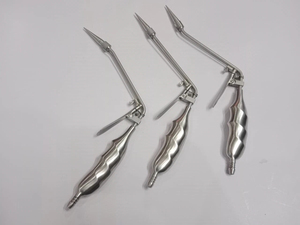 ชุดเครื่องมือดูดและผูกหลอดเลือดสำหรับริดสีดวงทวาร SureMed Instruments 3 ชิ้น เครื่องมือผ่าตัดทางทวารหนัก ผลิตจากสแตนเลสเกรดทางการแพทย์ ใช้ซ้ำได้ ได้รับมาตรฐาน CE - Product Image 2