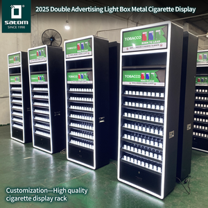 Satom USA Mỹ thuốc lá hiển thị đứng đồ nội thất giá sàn thuốc lá hiển thị tủ trưng bày cho cửa hàng khói cửa hàng tiện lợi - Product Image 3