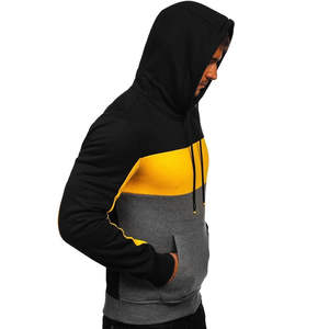 Sudadera con Capucha Personalizada con Logotipo para Hombre, Sudadera Holgada de Estilo Urbano, Sudadera con Capucha de Forro Polar Cálido para Invierno, Ropa Informal de Moda para Hombre - Product Image 5