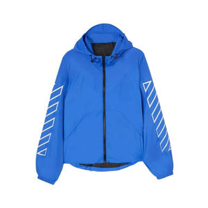 Logo personnalisé Ensemble de survêtement court coupe-vent Ensemble de jogging de haute qualité Ensemble de shorts et vestes coupe-vent 2 pièces pour hommes - Product Image 5