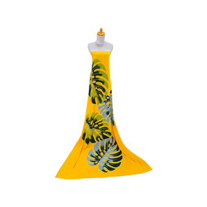 Pareos de rayón de la mejor calidad 2025, de una pieza Pareo, ilustraciones originales pintadas a mano florales, los mejores bikinis artesanos balineses, servicio OEM - Product Image 3