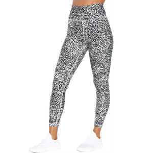 Leggings d'entraînement taille haute avec logo personnalisé Conceptions imprimées uniques Séchage rapide et respirant Pantalon de sport XL de grande taille - Product Image 2