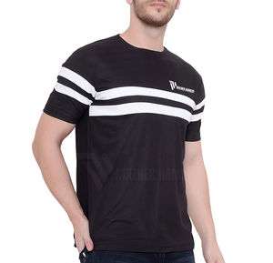 เสื้อยืดแขนสั้นสำหรับผู้ชายเสื้อยืดผ้าคอตตอนพิมพ์ลายแบบกำหนดเอง - Product Image 2