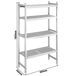 Estante con Base de Aluminio - 889x460mm - Capacidad de Carga: 600kg - Product Image 2