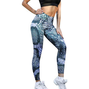 High Quality <b>Women's</b> Gym Fitness Sports <b>Leggings</b> Customizable OEM Yoga Pants with Solid <b>Pattern</b> - Product Image 6