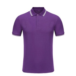 Hombres de alta calidad para Polos Nuevo diseño Casual manga corta Golf camisa personalizada rayas cuello impreso Technics Anti-Pilling - Product Image 6