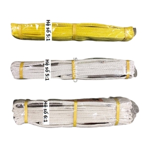 Sangle en polyester de qualité industrielle-Sangle de levage robuste pour le transport de marchandises Forme plate Garantie 1 an Haute résistance - Product Image 1