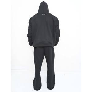 Sudadera de Forro Polar 100% Algodón de Alta Calidad, Personalizada, OEM, Corte Regular, Transpirable, Moderna, Unisex, para Invierno y Gimnasio, con Transferencia Térmica - Product Image 2