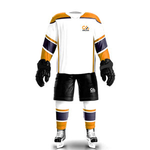 Conception unique uniforme de hockey sur glace durable grande taille hommes uniforme de hockey sur glace personnalisé nouvelle vente en gros uniformes de hockey sur glace de haute qualité - Product Image 6