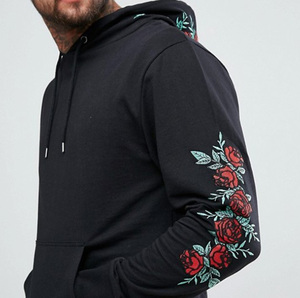 Sudadera con Capucha para Hombre, Estilo Holgado, 100% Algodón, Gruesa, Lisa, con Bolsillo y Estampado o Bordado Personalizado, Venta al Por Mayor - Product Image 3