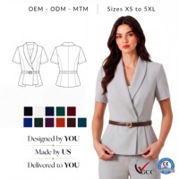 Ensembles de costumes pour femmes de plusieurs couleurs, en polyester, deux pièces, pour le bureau, la direction, la carrière, l'image d'entreprise