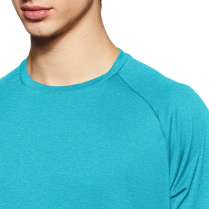 Camiseta lisa de algodón suave con cuello redondo para hombre, cómoda y versátil, perfecta para ropa informal, camiseta personalizada disponible para hombre - Product Image 5