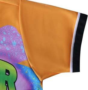 Sublimación al por mayor OEM/ODM moda baloncesto desgaste logotipo personalizado impreso béisbol Jersey transpirable deportes uniforme - Product Image 6