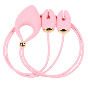 Vibrateur double à clip mammaire Lia Life avec deux œufs vibrants pour couples, rechargeable par USB, vibrateur balle pour point G - Product Image 4