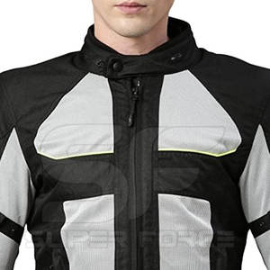 Blouson de moto Cordura Racing avec protection des épaules, des coudes et du dos Blouson de moto en textile Cordura - Product Image 6