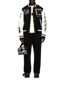 แจ็กเก็ตขนสัตว์ชั้นดีสำหรับผู้ชายเสื้อแจ็กเก็ตผ้ากำมะหยี่ปักลายทำจากปากีสถาน - Product Image 4