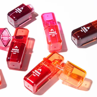 Teinte à lèvres coréenne Black Rouge longue tenue, haute pigmentation, gel, résistante à l'eau chaude, LV00, douce, avec logo personnalisé