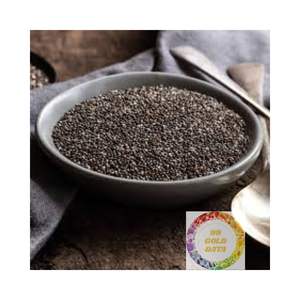 Graines de chia noires pures directes d'usine Ingrédient brut naturel pour la fabrication et l'emballage alimentaires - Product Image 3