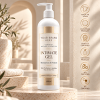 Gel d'hygiène intime en marque propre 300ml |   Probiotiques et équilibre du pH |   Fabricant OEM Espagne