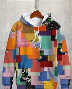 Sweat à capuche pour homme de qualité supérieure, ultra confortable et douillet, 100% coton, uni, teint et brodé avec impression numérique pour l'hiver - Product Image 5