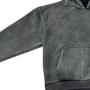 OEM y ODM personalizado 100% algodón hombres lavado ácido y Sun Fade sudaderas con capucha Streetwear con logotipo personalizado al por mayor sudaderas con capucha para hombre nueva moda - Product Image 4