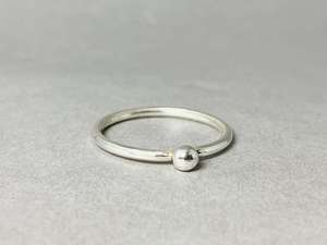 แหวนลายจุดเงินสเตอร์ลิงสำหรับ925ชุดแต่งงานแบบมินิมอลแบบคลาสสิกเครื่องประดับแฟชั่นวินเทจ - Product Image 2