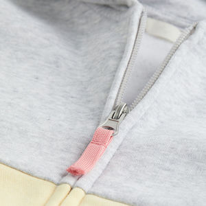 Sudaderas con capucha de algodón orgánico Unisex 100% para niños, personalizadas, de alta calidad, de otoño, bordadas, transpirables, con cremallera, sueltas para bebés y niños pequeños - Product Image 4