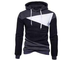 Sudadera con capucha para hombre, de diseño superior, color rojo, con cremallera completa, personalizada, cubierta facial, gráfico sin cremallera - Product Image 3