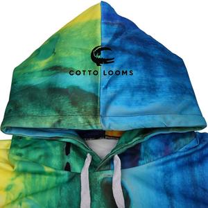 Sudaderas con capucha de los hombres Tasa de fábrica transpirable color sólido pullover polar algodón mezclado calidad premium nueva llegada Venta caliente streetwear - Product Image 3