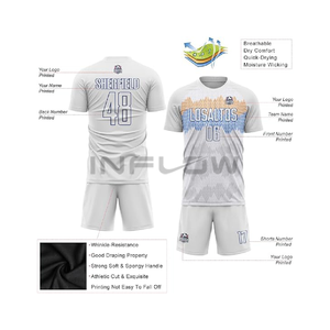 Uniformes de fútbol para hombres y mujeres Traje de equipo de fútbol para adultos y niños Camiseta de Jersey para entrenamiento y competición Campus - Product Image 2