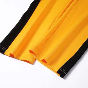 Conjunto Deportivo de Dos Piezas para Hombre, Talla Grande, Ecológico, Informal, para Gimnasio y Fitness, Transpirable, de Secado Rápido, Poliéster y Algodón, Color Sólido - Product Image 6